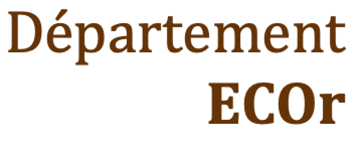 Département Évaluation, comportements, organisations (ECOr)